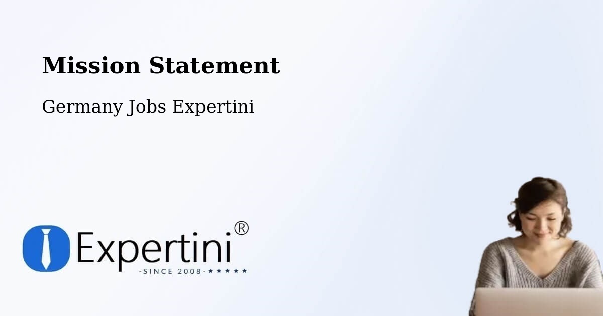 Corporate Mission – Rastenberg - Germany Jobs Expertini